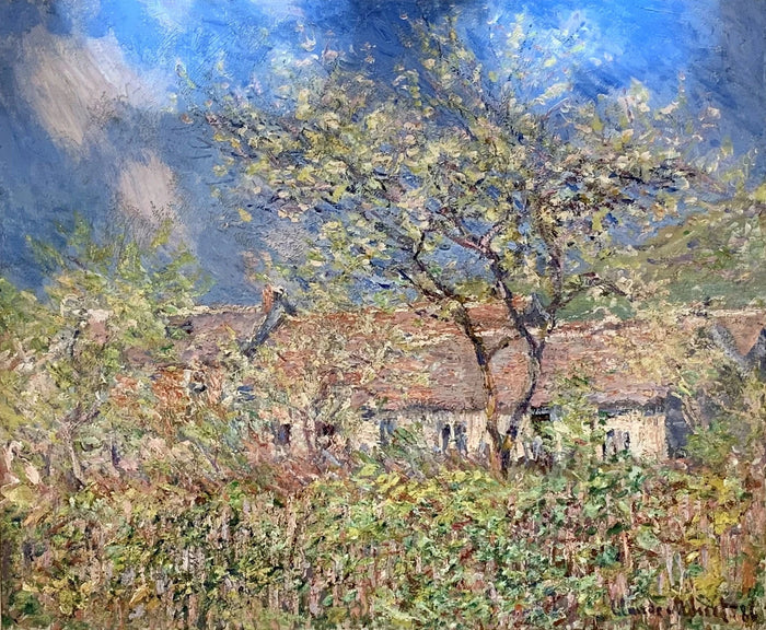 ฤดูใบไม้ผลิใน Giverny W1062 - Claude Monet