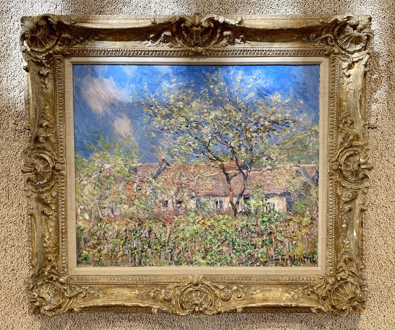 ฤดูใบไม้ผลิใน Giverny W1062 - Claude Monet