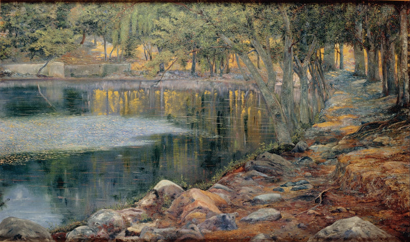 Printemps naissants en automne - Joaquín Clausell