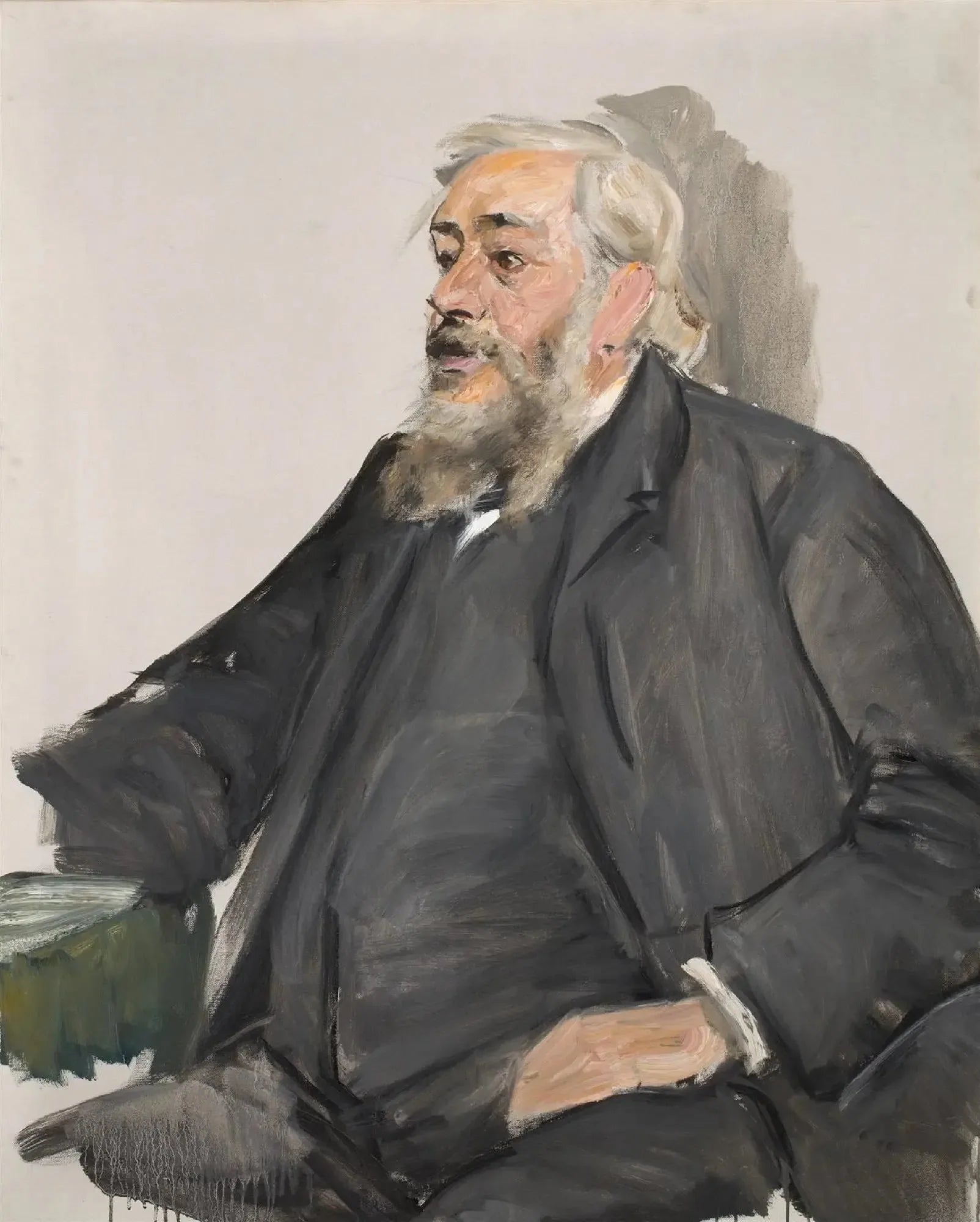 Professor Justus Brinckmann - Max Liebermann image 1 reproduction de peinture à l’huile