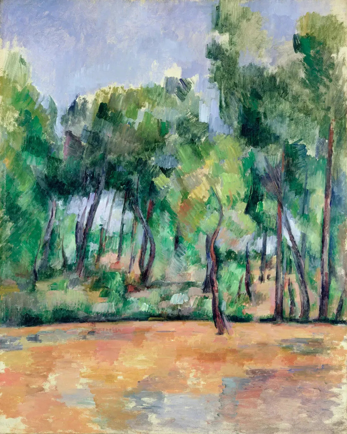 Provençal Landscape - Paul Cézanne image 1 tableau peint à l’huile sur toile