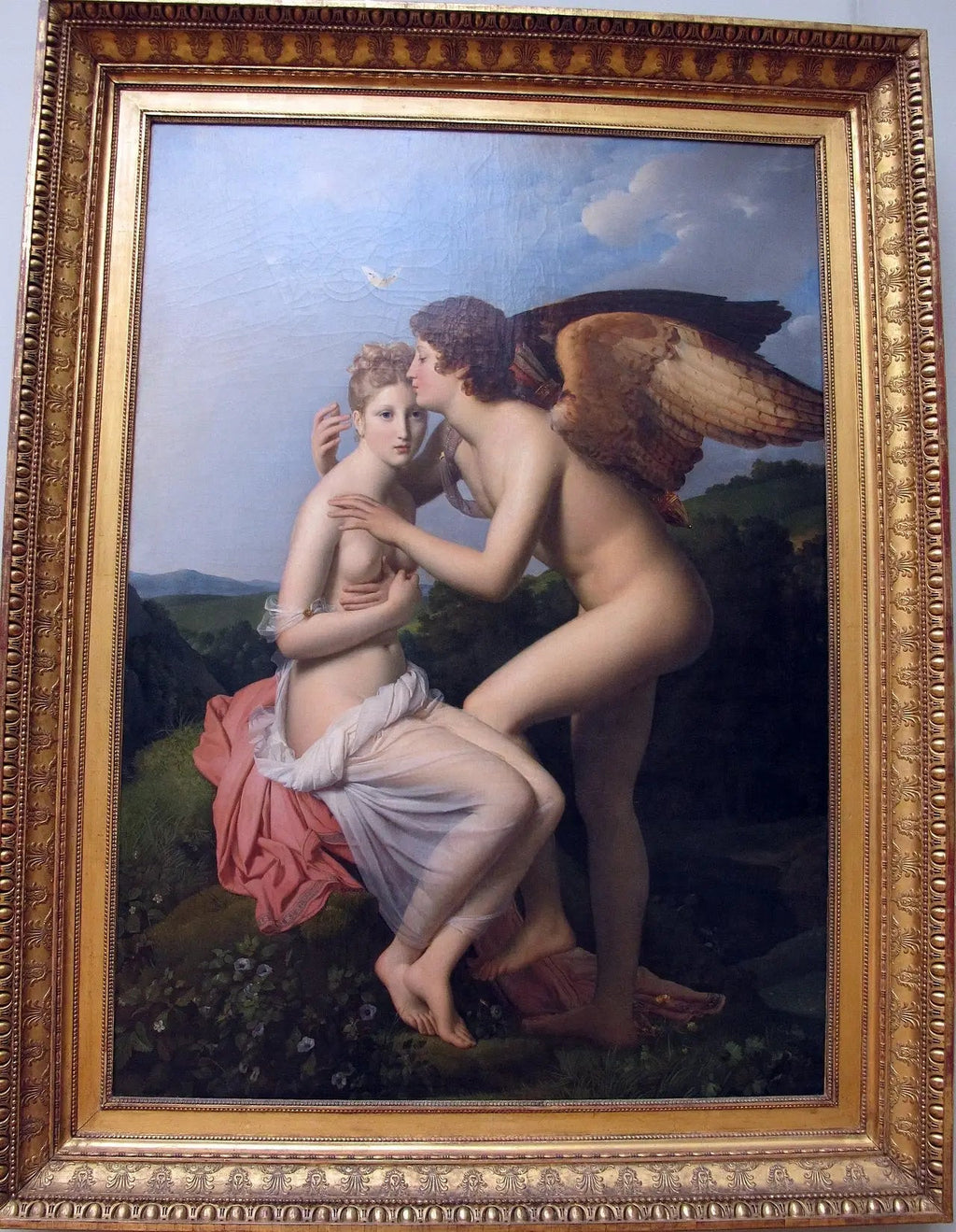 Psyché et l'Amour - François Gérard image 4 reproduction de peinture à l’huile