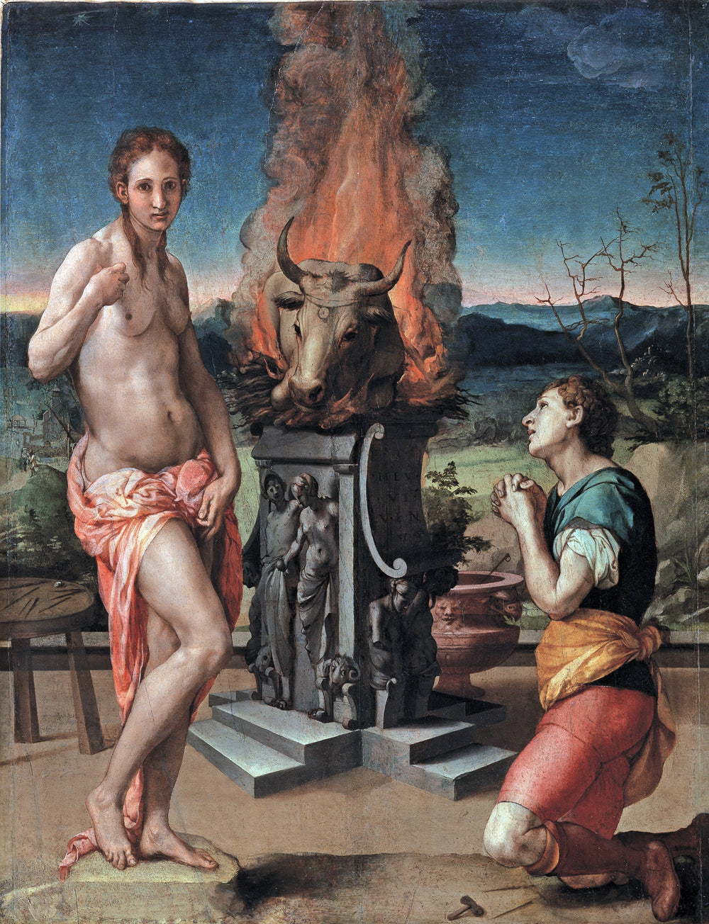 Pygmalion et Galatée - Bronzino - Alpha Reproduction