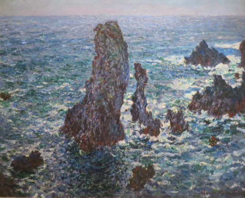 ปิรามิดแห่งพอร์ต-โคตัน ทะเลป่า W1084 - Claude Monet