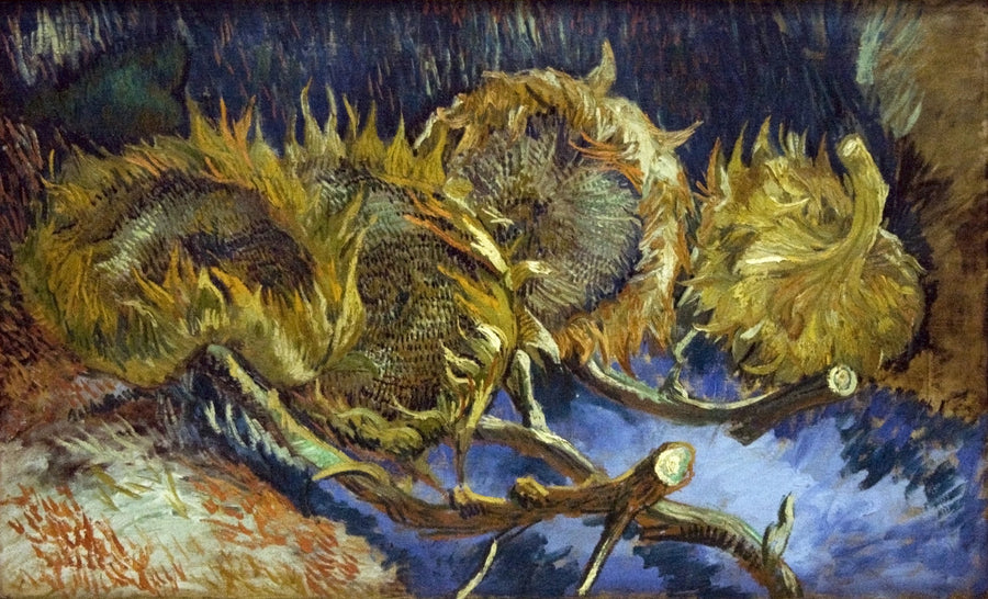 ดอกทานตะวันสี่ดอกที่เหี่ยวเฉา - Vincent van Gogh