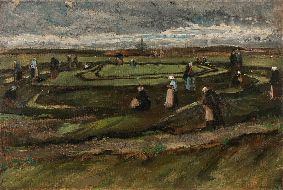 ช่างซ่อมตาข่ายในเนินทราย - Vincent van Gogh