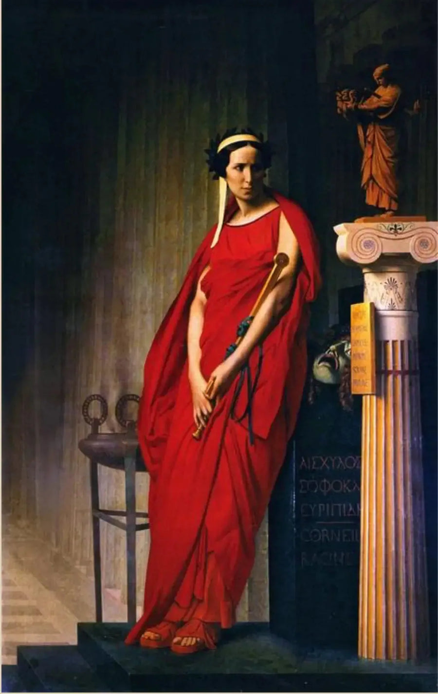 Rachel, « โศกนาฏกรรม » - Jean-Léon Gérôme