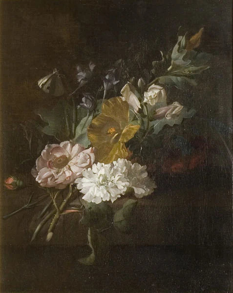 Branche fleurie — 2007BP3949, peinture de Rachel Ruysch