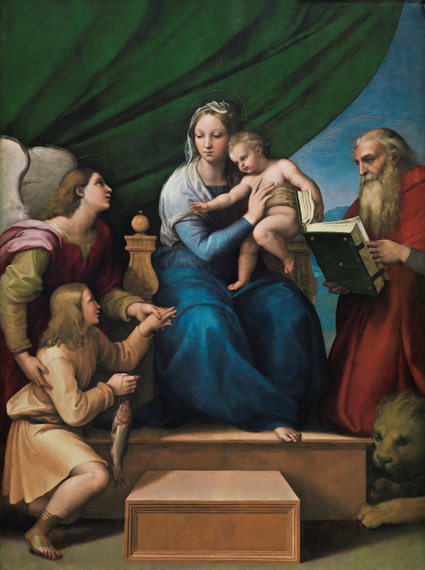 La Vierge au poisson - Raphaël