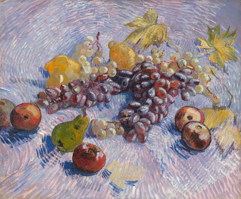 แอปเปิ้ล, ลูกแพร์, มะนาว และองุ่น - Vincent van Gogh