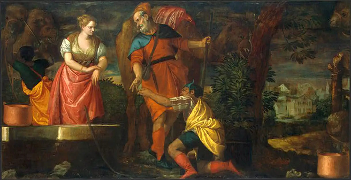 Rebecca au puits - Paul Véronèse - Alpha Reproduction