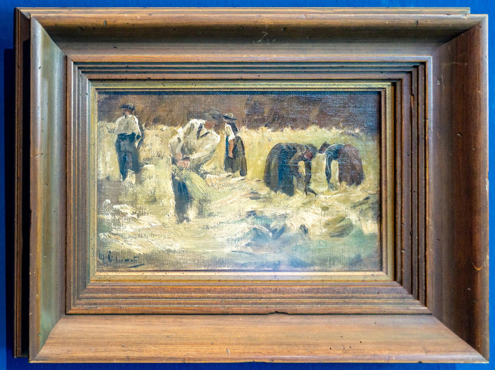 Récolte des céréales - Max Liebermann - Alpha Reproduction