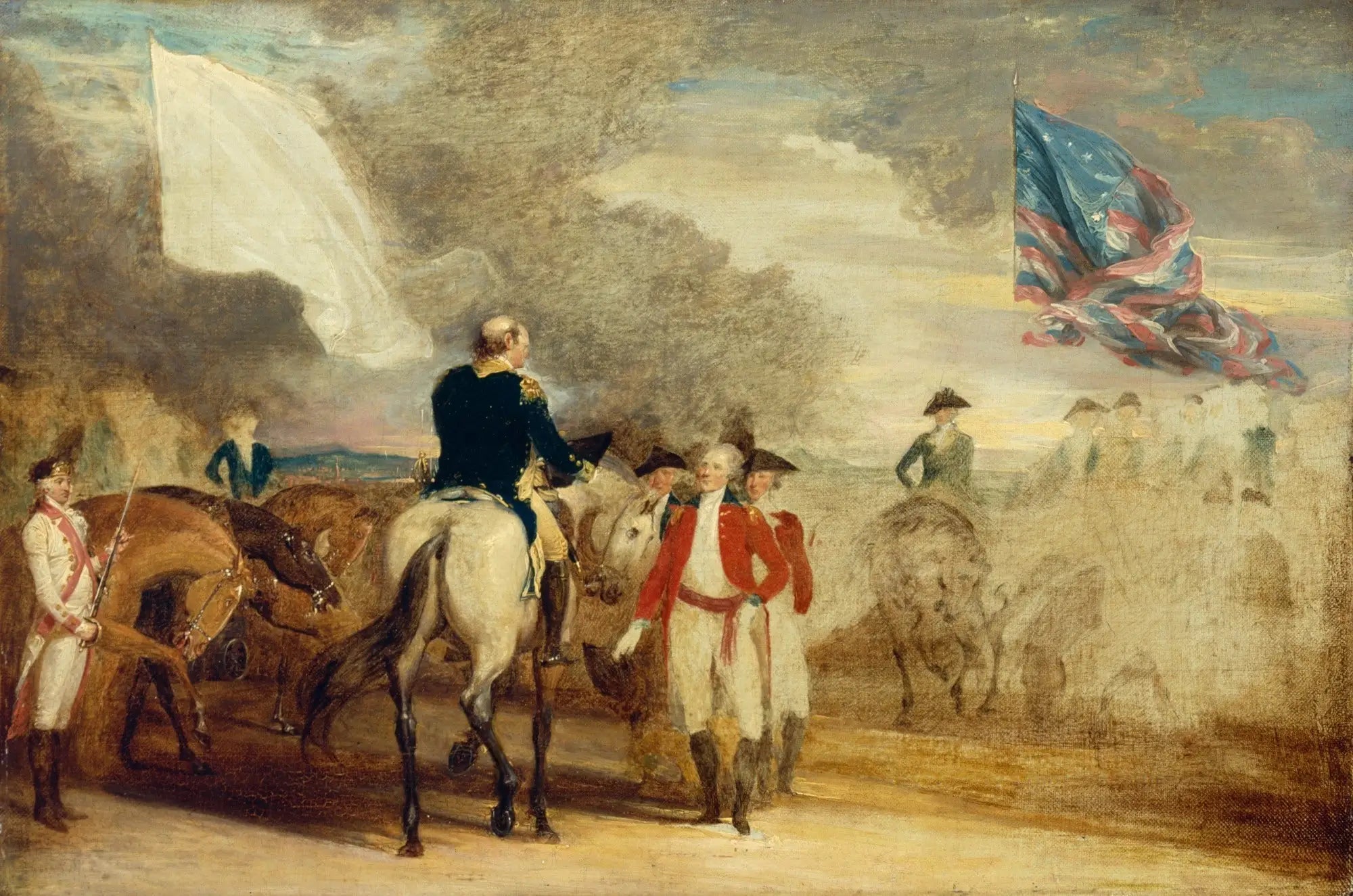 Reddition de Cornwallis à Yorktown - John Trumbull - Alpha Reproduction