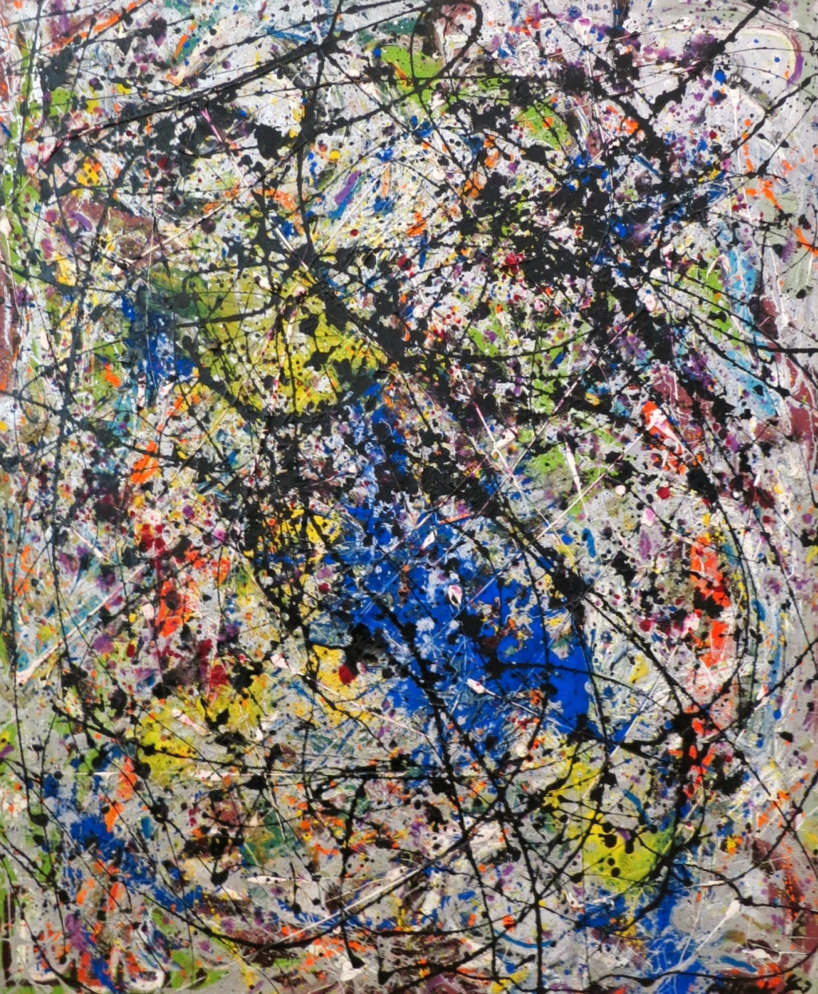 Reflet de la Grande Ourse - Jackson Pollock image 1 reproduction artisanale de tableau
