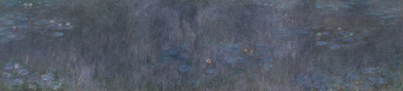ดอกบัว : เงาสะท้อนของต้นไม้ - Claude Monet
