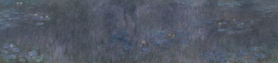 ดอกบัว : เงาสะท้อนของต้นไม้ - Claude Monet