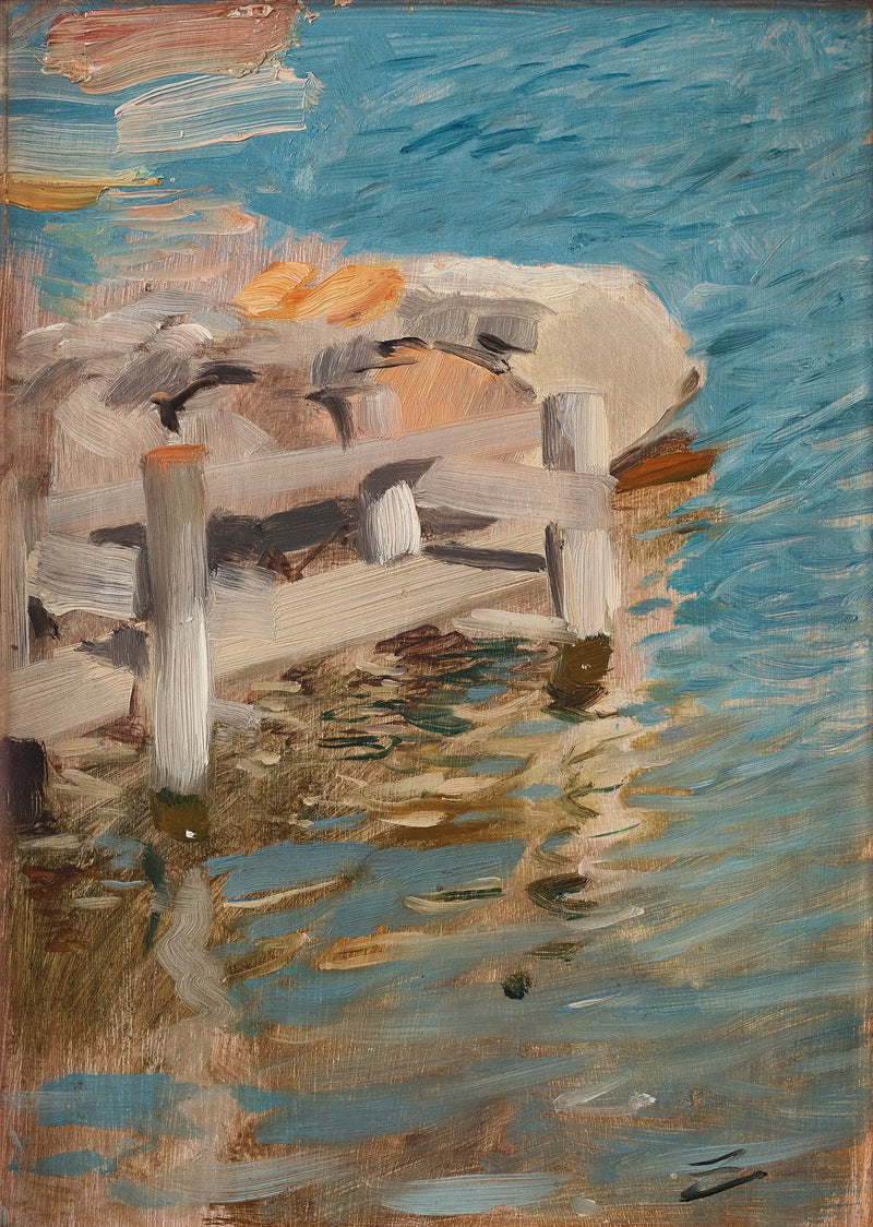 สะท้อนของน้ำบนโลงศพหิน - อันเดอร์ส ซอร์น