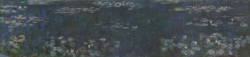 ดอกบัว : เงาสีเขียว - Claude Monet