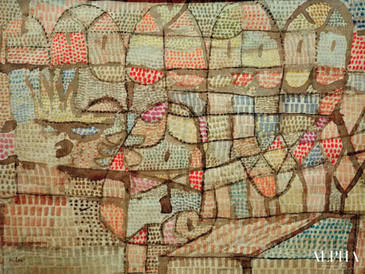 Régulation fertile - Paul Klee - Reproductions de tableaux et peintures haut de gamme