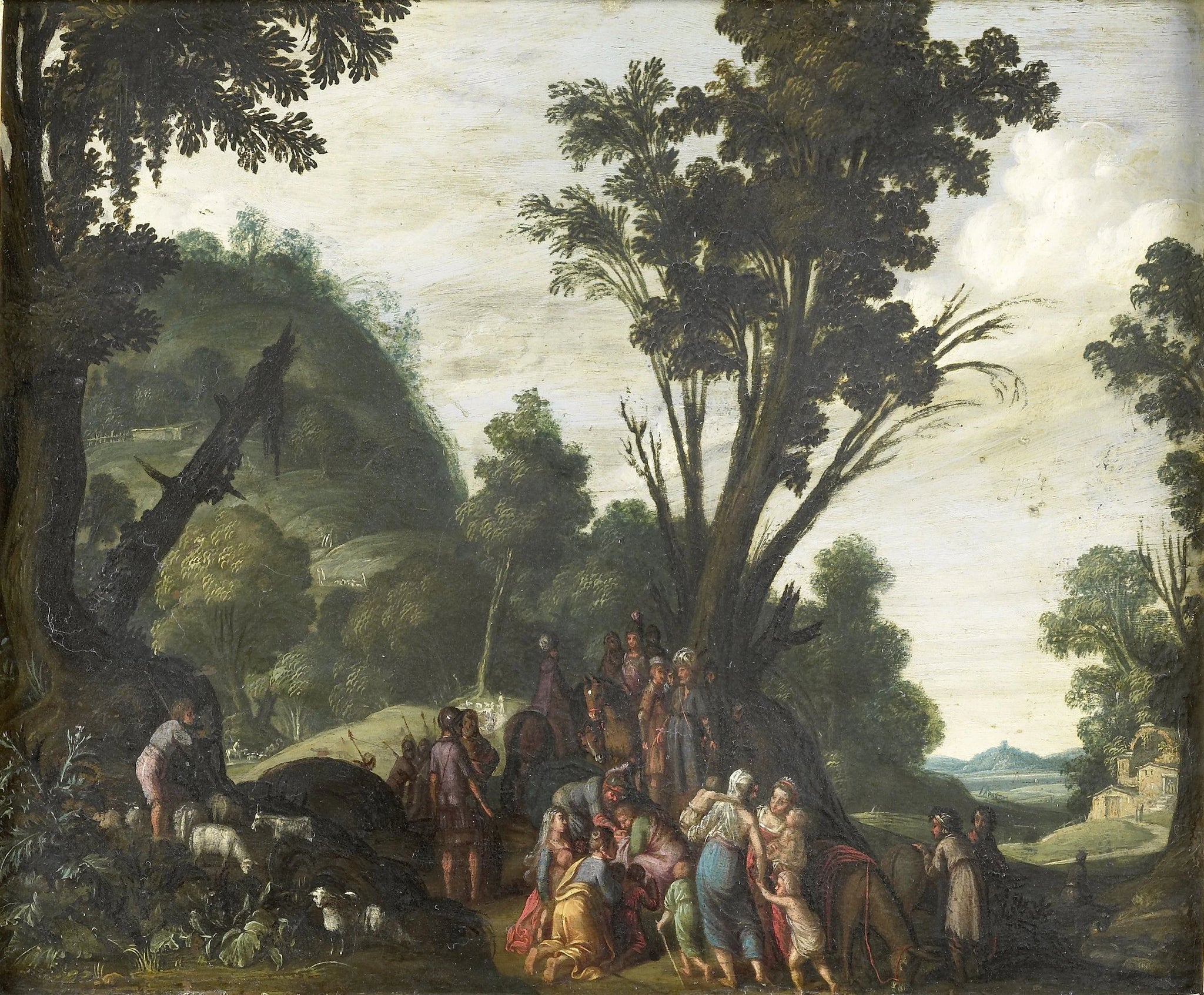La rencontre de Jacob et Esaü - Jacob Symonsz. Pynas