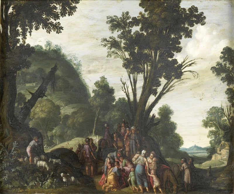 La rencontre de Jacob et Esaü - Jacob Symonsz. Pynas