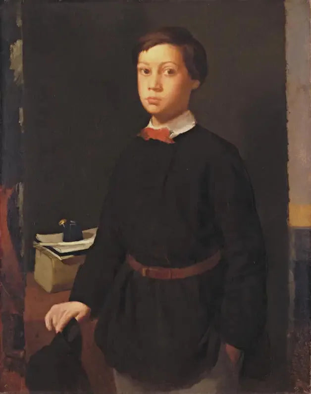René de Gas à l'encrier - Edgar Degas image 1 copie peinte à la main à l’huile