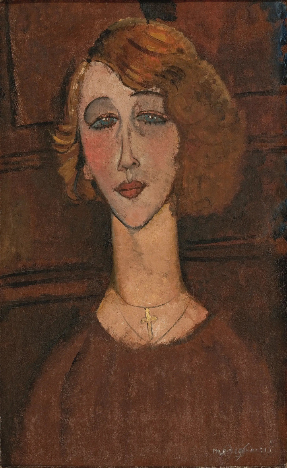Renée - Amedeo Modigliani image 1 tableau peint à l’huile sur toile