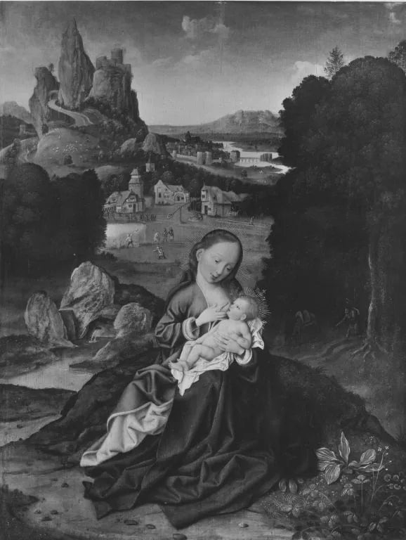 พักผ่อนในเที่ยวบิน - Joos van Cleve