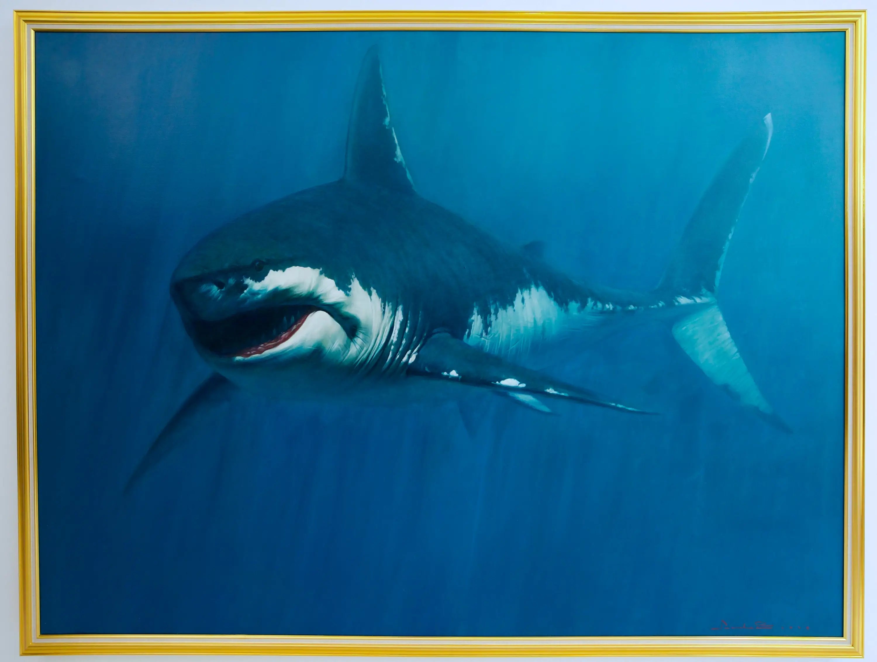 Requin | 150 x 200 cm Reproductions de tableaux à la peinture à l’huile