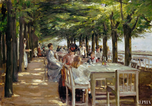 Restaurant Jacob à Nienstedten sur Elbe - Max Liebermann - Reproductions de tableaux et peintures haut de gamme