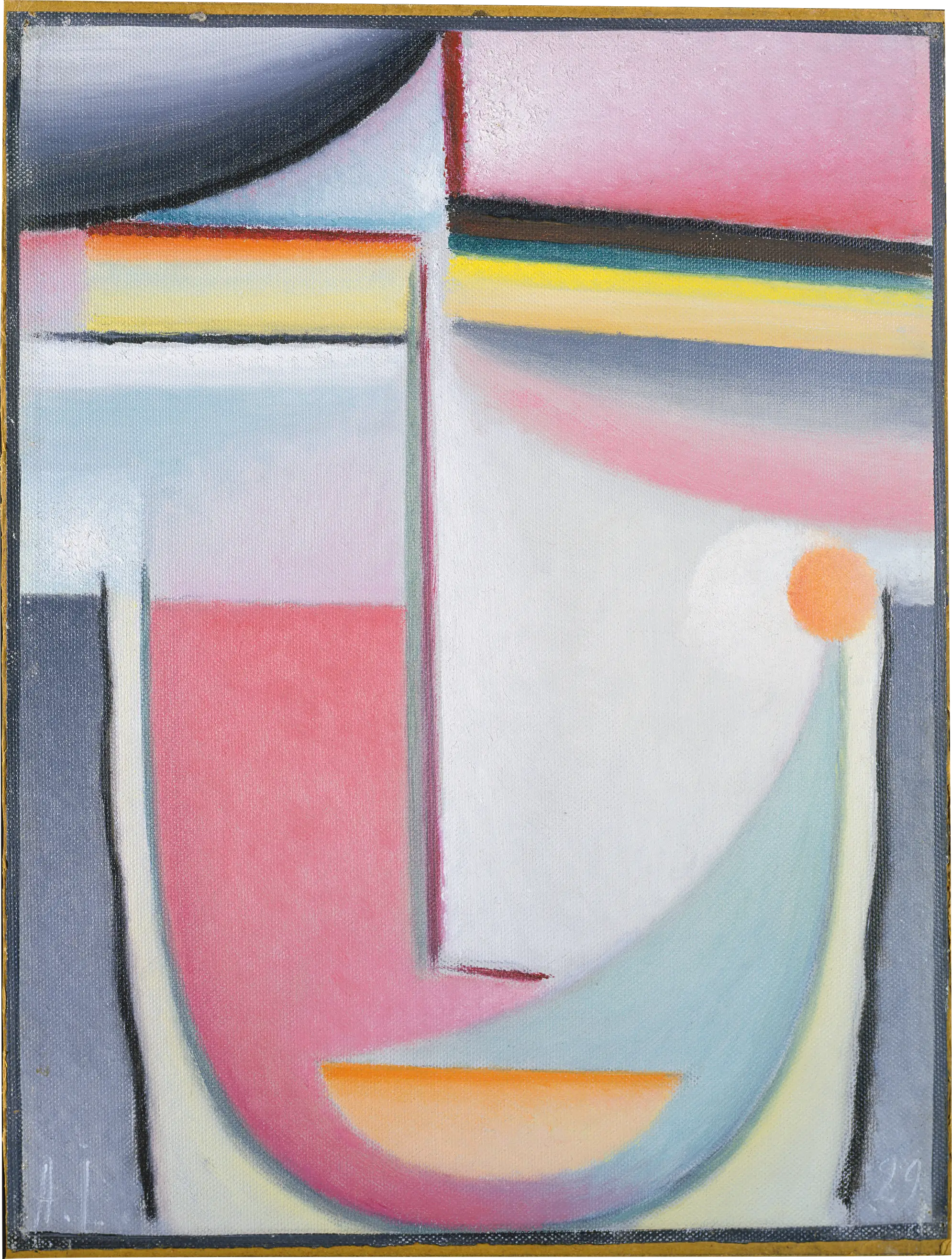 Résumé : Symphonie en rose - Alexej von Jawlensky image 1 copie de tableau peinte à la main