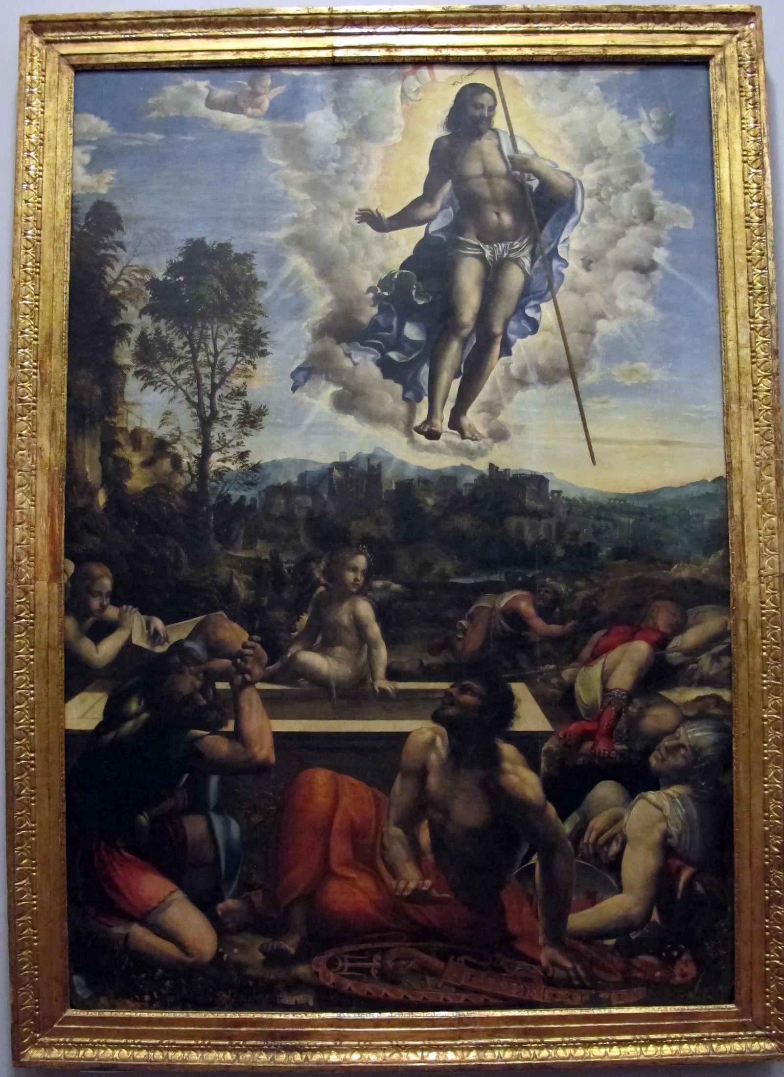 Résurrection du Christ - Il Sodoma (Giovanni Antonio Bazzi) image 1 reproduction réalisée par Alpha Reproduction
