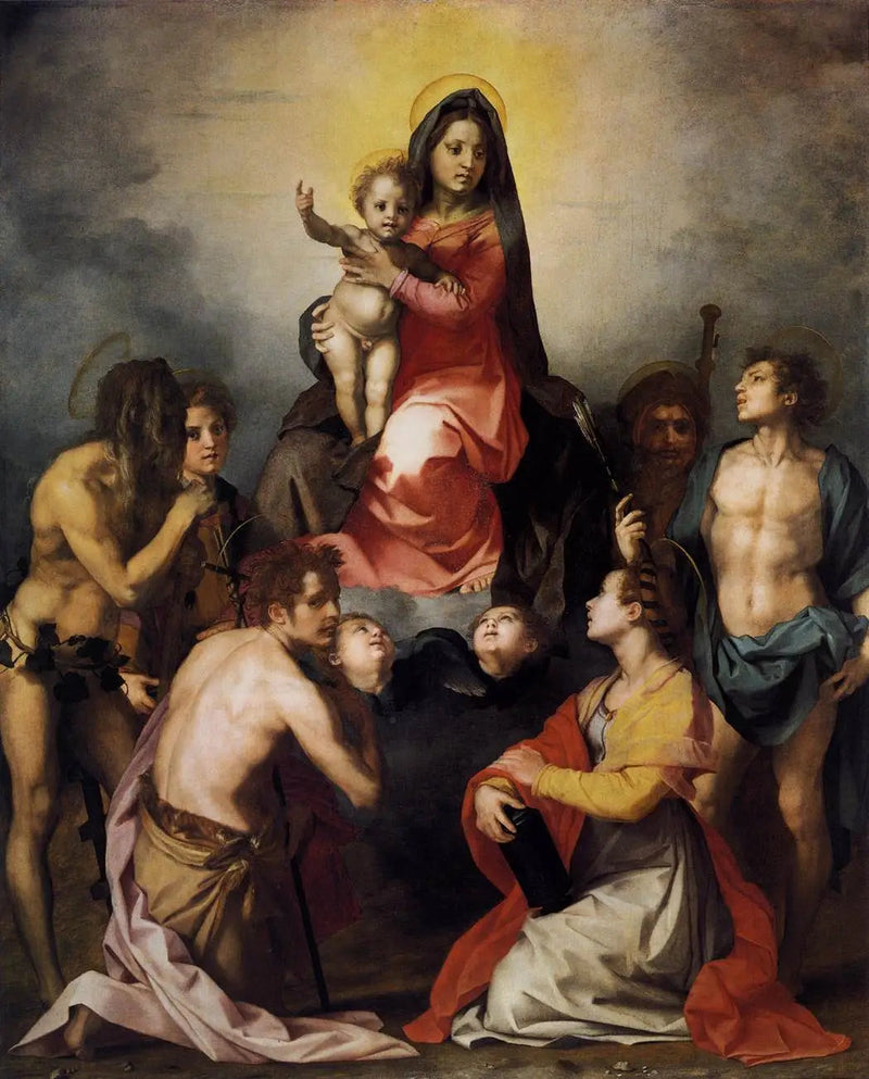 แท่นตั้งภาพ Gambassi - Andrea del Sarto