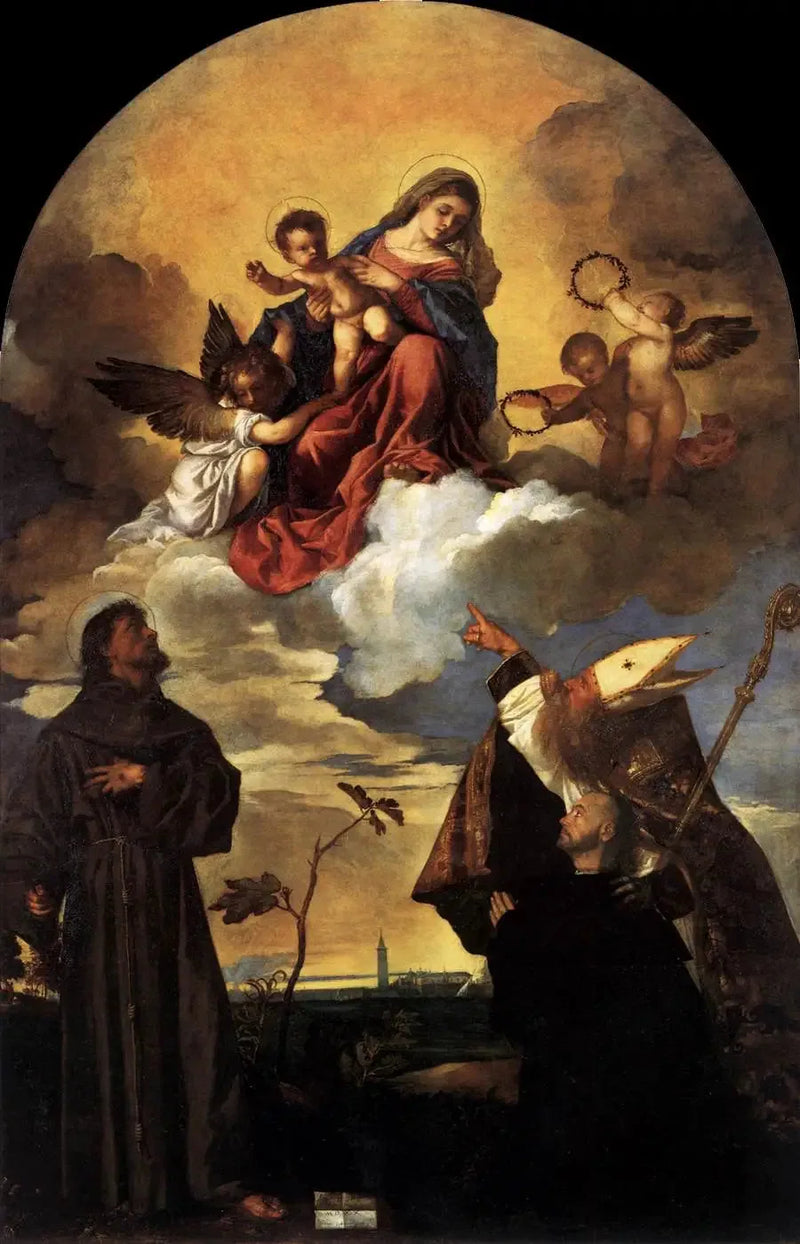 แท่นตั้งภาพของ Gozzi - Titian