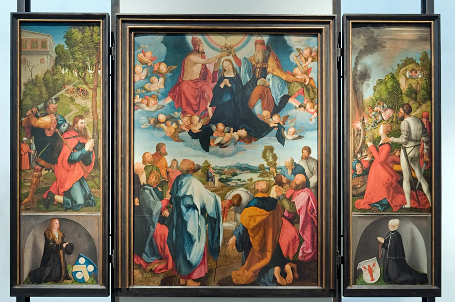 แท่นประดิษฐ์ของ Heller - Albrecht Dürer