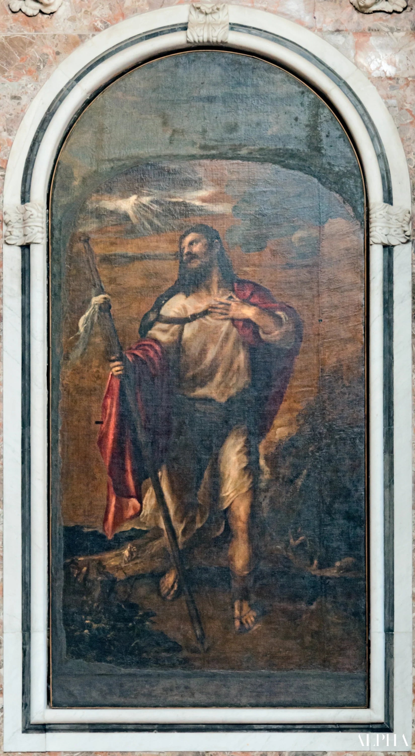 Retable of Saint James the Greater - Titian - High-end reproductions of paintings and artworks