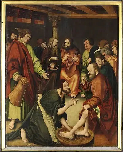 แท่นแท่นของโบสถ์เซนต์แคทเธอรีนแห่ง Zwickau [แผงกลาง] - ลูคัส ครานาค พี่ใหญ่