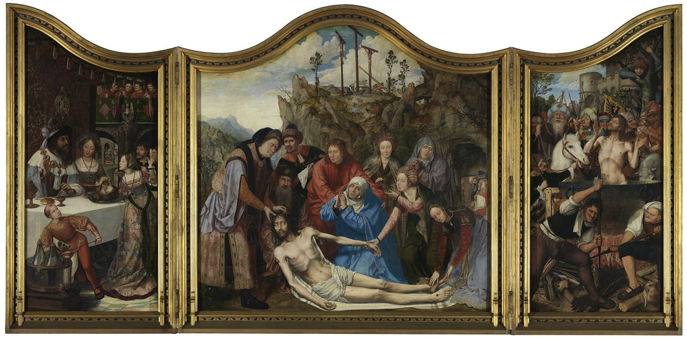 Retable de la Guilde des Menuisiers - Quentin Metsys - Alpha Reproduction