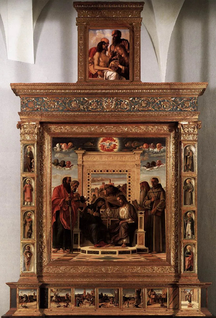 แท่นประดิษฐาน Pesaro - จิออวานนี เบลลินี
