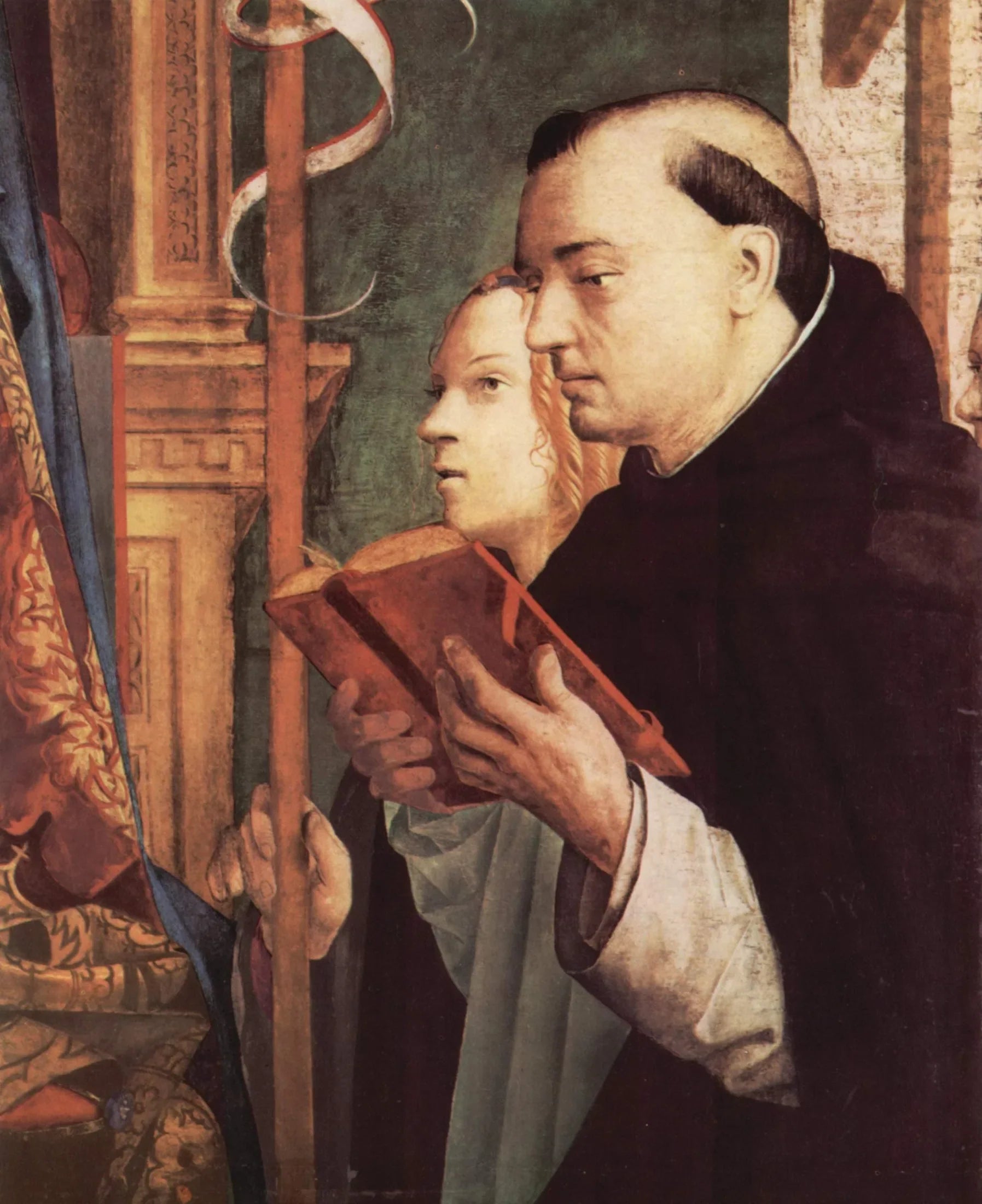Retable de San Cassiano - Antonello de Messine image 1 reproduction artisanale de tableau