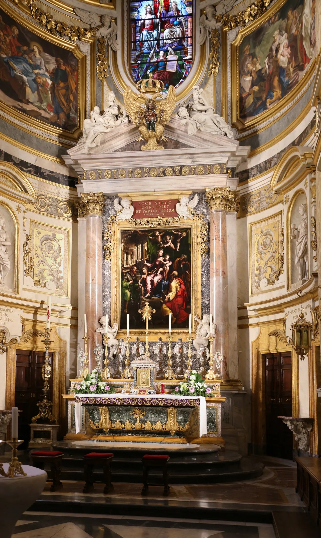 retable Fugger - Giulio Romano image 1 reproduction de peinture à l’huile