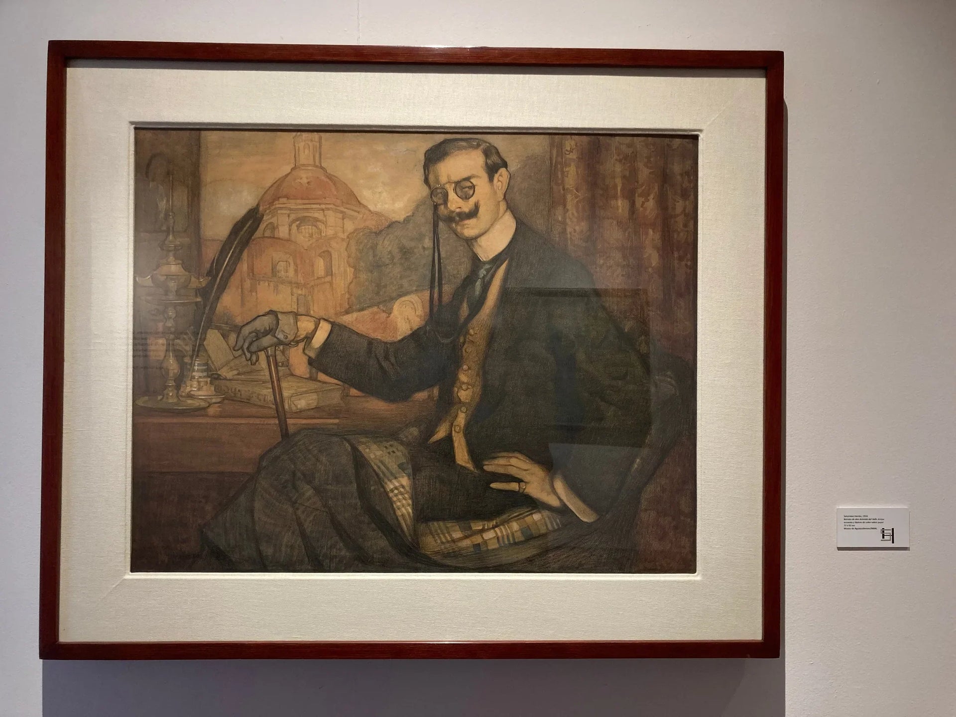 Retrato de Don Artemio del Valle Arizpe - Saturnino Herrán Guinchard image 1 copie de tableau peinte à la main