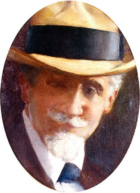 Retrato de Francisco Pereira Passos - Eliseu Visconti image 1 reproduction de peinture à l’huile