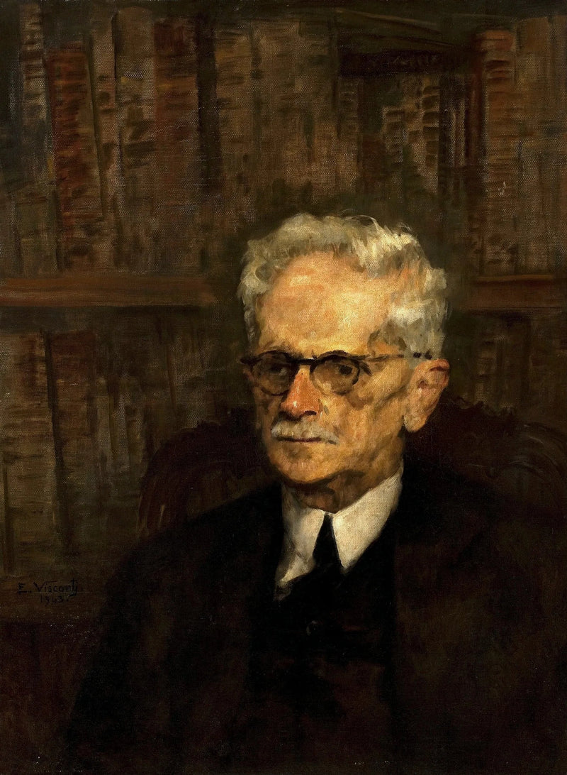 Retrato de Manoel Cícero Peregrino da Silva - Eliseu Visconti