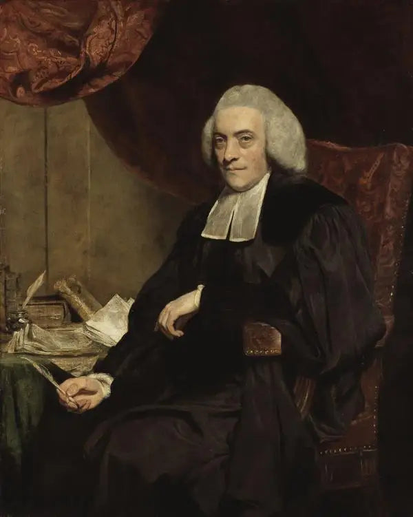 พระ Reverend William Robertson, 1721-1793. นักประวัติศาสตร์. อธิการบดีมหาวิทยาลัยเอดินบะระ. - Joshua Reynolds