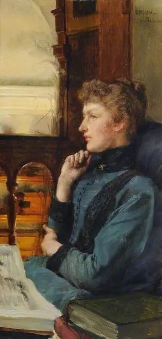ความฝัน : ความคิดในระยะไกล - Lawrence Alma-Tadema