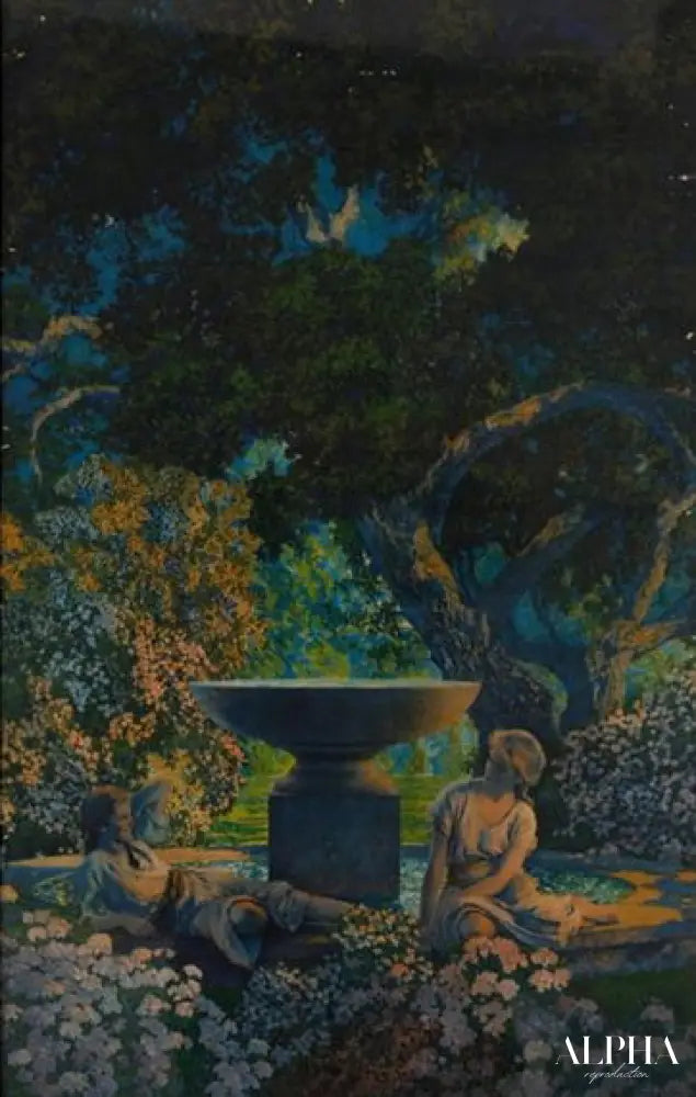 Réveries - Maxfield Parrish - Reproductions de tableaux et peintures haut de gamme