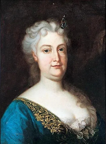 Ritratto di Elisabetta Farnese, regina di Spagna - Nicolas de Largillière image 1 copie de tableau peinte à la main