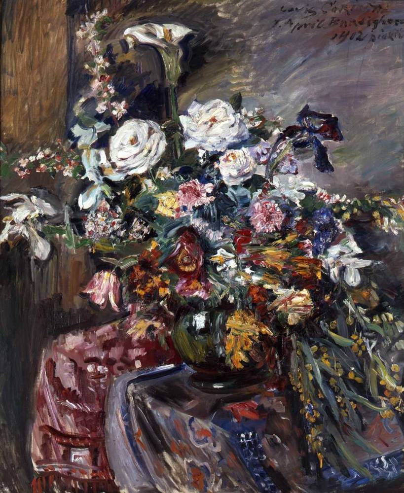 Rivierablumen - Lovis Corinth image 1 reproduction de peinture à l’huile