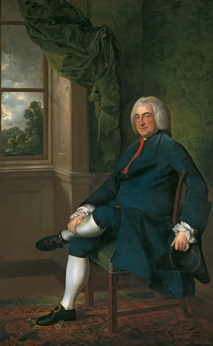 Robert Craggs Nugent (1702–1788) - Thomas Gainsborough image 1 tableau peint à l’huile sur toile
